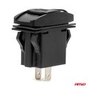 ΠΡΙΖΑ ΜΕ 2 ΘΥΡΕΣ-USB & USB-C ΚΑΙ ΚΑΠΑΚΙ 12/24V QUICK CHARGE 3.0 ΑΔΙΑΒΡΟΧΗ ΜΑΚΡΟΣΤΕΝΟ ΣΧΗΜΑ ΜΑΥΡΗ  AMIO - 1 Τεμ.