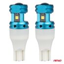 Amio - Λάμπες LED CANBUS T15 (W16W) 4SMD 1860XS Λευκή 6000K 12V/24V για Φώτα Όπισθεν, Πινακίδας & Χώρου Αποσκευών - 2τεμ. (04251/AM)