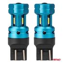 Amio - Λάμπες LED CANBUS T20 7443 W21/5W 4SMD 1860 Λευκή 6000K  – 12/24V - 2 Τεμ. (04255/AM)