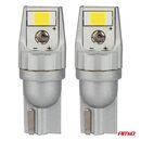 Amio - Λάμπες LED CANBUS T10 W5W 2SMD 3570 Λευκή 6000K – 12/24V - 2 Τεμ. (04256/AM)
