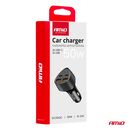 ΦΟΡΤΙΣΤΗΣ ΑΝΑΠΤΗΡΑ ΜΕ 4 ΘΥΡΕΣ 2xUSB-A+2xUSB-C 50W ΜΑΥΡΟ AMIO - 1 Τεμ.