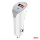 ΦΟΡΤΙΣΤΗΣ ΑΝΑΠΤΗΡΑ 12/24V ΜΕ 1 ΘΥΡΑ USB 10.5W 5V/2.1A ΛΕΥΚΟΣ AMIO - 1 Τεμ.