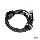 ΚΑΛΩΔΙΟ ΣΥΝΔΕΣΗΣ ΑΝΤΑΠΤΟΡΑΣ ΑΠΟ USB-C ΣΕ AUX MINI JACK 3.5mm 1m AMIO - 1 Τεμ.