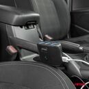 ΑΝΤΑΠΤΟΡΑΣ ΑΝΑΠΤΗΡΑ 12/24V 100W ΜΑΥΡΟΣ/3 ΘΕΣΕΙΣ/2xUSB-A /ΚΟΥΜΠΙ ON-OFF/ΚΑΛΩΔΙΟ 70cm AMIO - 1 Τεμ.