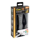 Lampa ΦΛΑΣ ΜΟΤΟ GLORY SQ ΜΑΥΡΑ 12V SMD LED 98x36mm
