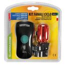 Lampa ΣΕΤ ΦΑΝΑΡΙΟΥ ΠΟΔΗΛΑΤΟΥ CRYPTON (3 LED)
