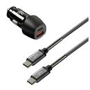 ΦΟΡΤΙΣΤΗΣ ΑΝΑΠΤΗΡΑ ΜΕ 2 USB ΚΑΙ ΚΑΛΩΔΙΟ ΦΟΡΤΙΣΗΣΚΑΙΣΥΓΧΡΟΝΙΣΜΟΥ 100cm TYPE-C KIT PRO 18W 12/24V