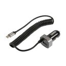 Lampa ΑΝΤΑΠΤΟΡΑΣ ΦΟΡΤΙΣΤΗΣ ΑΝΑΠΤΗΡΑ 12/24V 3000mA ΜΕ ΘΥΡΑ USB+ 1 USB TYPE-C ΜΕ ΚΑΛΩΔΙΟ 150cm FAST CHARGE