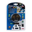 Lampa ΑΝΤΑΠΤΟΡΑΣ ΑΝΑΠΤΗΡΑ POWERCUP 2 12V+2USB+TESTER ΜΠΑΤΑΡΙΑΣ