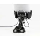 Lampa ΒΑΣΗ ΚΙΝΗΤΟΥ ΤΑΜΠΛΩ & ΠΑΡΜΠΡΙΖ ΜΕ ΒΕΝΤΟΥΖΑ SNAP FIN 55>80mm SILVER LINE