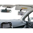 Lampa ΒΑΣΗ ΚΙΝΗΤΟΥ ΗΛΙΑΣΤΡΟΥ VISOR SNAP 55>80mm SILVER LINE
