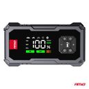 Amio - Φορητός Εκκινητής Μπαταρίας 4 σε 1 τύπου Jump Starter με Κομπρεσέρ Αέρα Φως LED και Powerbank τάση λειτουργίας 12V απόδοσης 7.2Ah 600A για Επιβατικά Αυτοκίνητα - 1 τεμ. (04674/AM)