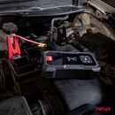 Amio - Φορητός Εκκινητής Μπαταρίας 4 σε 1 τύπου Jump Starter με Κομπρεσέρ Αέρα Φως LED και Powerbank τάση λειτουργίας 12V απόδοσης 7.2Ah 600A για Επιβατικά Αυτοκίνητα - 1 τεμ. (04674/AM)