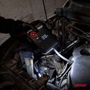 Amio - Φορητός Εκκινητής Μπαταρίας (Jump Starter) Mini με ενσωματωμένο Κομπρεσέρ Αέρα, Powerbank και Φακό LED τάση λειτουργίας 12V με χωρητικότητα 7,2Ah και μέγιστο ρεύμα εκκίνησης 600A για Επιβατικά Αυτοκίνητα - 1 τεμ. (04675/AM)