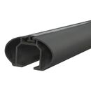 MENABO ΜΠΑΡΕΣ ΟΡΟΦΗΣ ΑΛΟΥΜΙΝΙΟΥ TIGER BLACK 118.5 cm ΣΕ ΜΑΥΡΟ ΧΡΩΜΑ ΓΙΑ Fiat Panda IΙI (319)/Panda III City Cross/Panda III Hybrid 5 doors 2012>2017 / 2017> ΜΕ FLUSH ή RAISED RAILS - 2 ΤΕΜ. (8590/MB)