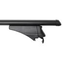 MENABO ΜΠΑΡΕΣ ΟΡΟΦΗΣ ΑΛΟΥΜΙΝΙΟΥ TIGER BLACK 118.5 cm ΣΕ ΜΑΥΡΟ ΧΡΩΜΑ ΓΙΑ Skoda Kamiq 5 doors 2019> ΜΕ FLUSH ή RAISED RAILS - 2 ΤΕΜ. (8590/MB)