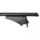 MENABO ΜΠΑΡΕΣ ΟΡΟΦΗΣ ΑΛΟΥΜΙΝΙΟΥ TIGER BLACK 118.5 cm ΣΕ ΜΑΥΡΟ ΧΡΩΜΑ ΓΙΑ Skoda Kamiq 5 doors 2019> ΜΕ FLUSH ή RAISED RAILS - 2 ΤΕΜ. (8590/MB)