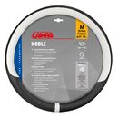ΚΑΛΥΜΜΑ ΤΙΜΟΝΙΟΥ NOBLE (M) 37/39cm  ΜΑΥΡΟ/ΛΕΥΚΟ ΟΙΚΟΛΟΓΙΚΟ ΔΕΡΜΑ ΑΟΣΜΟ (ΠΑΧΟΣ 8,2cm) LAMPA