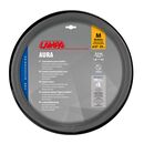 ΚΑΛΥΜΜΑ ΤΙΜΟΝΙΟΥ AURA (M) 37/39cm  ΜΑΥΡΟ/ΓΚΡΙ ΟΙΚΟΛΟΓΙΚΟ ΔΕΡΜΑ ΑΟΣΜΟ (ΠΑΧΟΣ 8,2cm) LAMPA