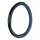 ΚΑΛΥΜΜΑ ΤΙΜΟΝΙΟΥ AURA (M) 37/39cm  ΜΑΥΡΟ/ΜΠΛΕ ΟΙΚΟΛΟΓΙΚΟ ΔΕΡΜΑ ΑΟΣΜΟ (ΠΑΧΟΣ 8,2cm) LAMPA