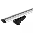 MENABO ΜΠΑΡΕΣ ΟΡΟΦΗΣ ΑΛΟΥΜΙΝΙΟΥ LINCE XL SILVER 135 cm ΣΕ ΑΣΗΜΙ ΧΡΩΜΑ ΓΙΑ Ford Galaxy III 5 doors 2015> ΜΕ FLUSH RAILS - 2 ΤΕΜ (8880/MB)