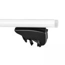 MENABO ΜΠΑΡΕΣ ΟΡΟΦΗΣ ΑΛΟΥΜΙΝΙΟΥ LINCE XL SILVER 135 cm ΣΕ ΑΣΗΜΙ ΧΡΩΜΑ ΓΙΑ Ford Galaxy III 5 doors 2015> ΜΕ FLUSH RAILS - 2 ΤΕΜ (8880/MB)