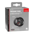 ΜΠΑΡΟΜΕΤΡΟ ΑΝΑΛΟΓΙΚΟ ΜΑΥΡΟ ΜΕ ΛΕΥΚΟ ΦΩΣ BLACK ANALOGUE SERIES 9-32V 52mm