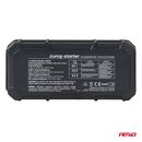 Amio - Φορητός Εκκινητής Μπαταρίας (Jump Starter), Powerbank και Φακός LED τάση λειτουργίας 12V με χωρητικότητα 12Ah και ρεύμα εκκίνησης 500A (στιγμιαία μέγιστη ισχύς 1000A) σειρά Pro για Επιβατικά Αυτοκίνητα - 1 τεμ. (04676/AM)