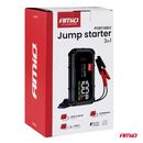 Amio - Φορητός Εκκινητής Μπαταρίας (Jump Starter), Powerbank και Φακός LED τάση λειτουργίας 12V με χωρητικότητα 12Ah και ρεύμα εκκίνησης 500A (στιγμιαία μέγιστη ισχύς 1000A) σειρά Pro για Επιβατικά Αυτοκίνητα - 1 τεμ. (04676/AM)