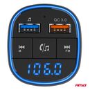 Amio - FM Transmitter Αναπτήρα τύπου FMT01 τάση λειτουργίας για Επιβατικά Αυτοκίνητα και Φορτηγά με 2xUSB Type-A για Επιβατικά Αυτοκίνητα και Φορτηγά - 1 τεμ. (04648/AM)