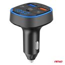 Amio - FM Transmitter Αναπτήρα τύπου FMT01 τάση λειτουργίας για Επιβατικά Αυτοκίνητα και Φορτηγά με 2xUSB Type-A για Επιβατικά Αυτοκίνητα και Φορτηγά - 1 τεμ. (04648/AM)