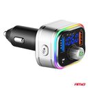 Amio - FM Transmitter Αυτοκινήτου 12/24V με 1xUSB Type-C και Υποδοχή microSD - 1 τεμ. (04652/AM)