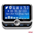 Amio - FM Transmitter Αυτοκινήτου 12/24V με 1xUSB Type-A, 1xUSB Type-C και Τηλεχειριστήριο - 1 τεμ. (04657/AM)