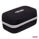 Amio - Φορητός Εκκινητής Μπαταρίας (Jump Starter) 4 σε 1 με ενσωματωμένο Κομπρεσέρ Αέρα, Powerbank και Φακό LED τάση λειτουργίας 12V με χωρητικότητα 12Ah και μέγιστο ρεύμα εκκίνησης 1600A για Επιβατικά Αυτοκίνητα - 1 τεμ. (04677/AM)