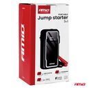 Amio - Φορητός Εκκινητής Μπαταρίας 3 σε 1 τύπου Jump Starter με Φως LED και Powerbank τάση λειτουργίας 12V απόδοσης 12Ah 800-1600A για Επιβατικά Αυτοκίνητα - 1 τεμ. (04678/AM)