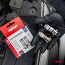 Amio - Λαμπτήρες LED Φώτων Εμπρός τύπου H7/H18 βάση PX26d/PY26d-1 τάση λειτουργίας 12V απόδοσης 30W (2710lm) Series H25 CANBUS 6000K για Επιβατικά Αυτοκίνητα - 2 τεμ. (04712/AM)