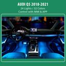 DIQ AMBIENT AUDI Q5 (FY) (Digital iQ Ambient Light for Audi Q5 mod. 2017-2024 with 24 Lights)