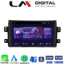 OEM για Fiat Sedici 2005 > 2013 Suzuki SX4 2005 > 2013 με 8Core 8GB/128GB
