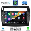DIGITAL IQ RTG 6084BL_CPA (9inc) MULTIMEDIA TABLET for CITROEN C4  mod. 2004-2011 (BLACK)