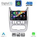 DIGITAL IQ RTG 6101SL_CPA (9inc) MULTIMEDIA TABLET for DACIA DUSTER – LOGAN – SANDERO mod. 2006-2012 (SILVER)