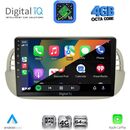 DIGITAL IQ RTG 6130BG_CPA (9inc) MULTIMEDIA TABLET for FIAT 500 mod. 2007-2015 (BEIGE)