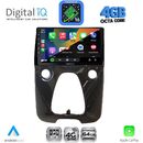 DIGITAL IQ RTG 6708_CPA A/C (10inc) MULTIMEDIA TABLET for CITROEN C1-PEUGEOT 108-TOYOTA AYGO mod. 2014-2022