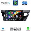 DIGITAL IQ RTG 6714SM_CPA (10inc) MULTIMEDIA TABLET for TOYOTA COROLLA mod. 2013-2016