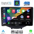 DIGITAL IQ RTG 6715_CPA CLIMA-A/C (9inc) MULTIMEDIA TABLET for CITROEN C1-PEUGEOT 108-TOYOTA AYGO mod. 2014-2022