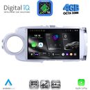 DIGITAL IQ RTG 6737SL_CPA (9inc) MULTIMEDIA TABLET for TOYOTA YARIS mod. 2011-2015 (SILVER)