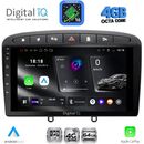 DIGITAL IQ RTG 6513BL_CPA (9inc) MULTIMEDIA TABLET for PEUGEOT 308 mod.2007-2012 - RCZ mod.2009-2015 (BLACK)