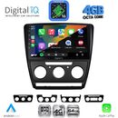 DIGITAL IQ RTG 6595BL_CPA (10inc) MULTIMEDIA TABLET for SKODA OCTAVIA 5 mod. 2005-2012 (BLACK)