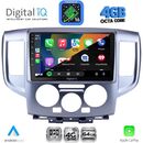 DIGITAL IQ RTG 6458SL_CPA (9inc) MULTIMEDIA TABLET for NISSAN NV 200 mod. 2009-2020 (SILVER)