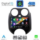 DIGITAL IQ RTG 6459_CPA (9inc) MULTIMEDIA TABLET for NISSAN MICRA mod. 2010-2014