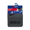 Μοκέτα Γκρι με Μαύρο logo 4τμχ Sparco